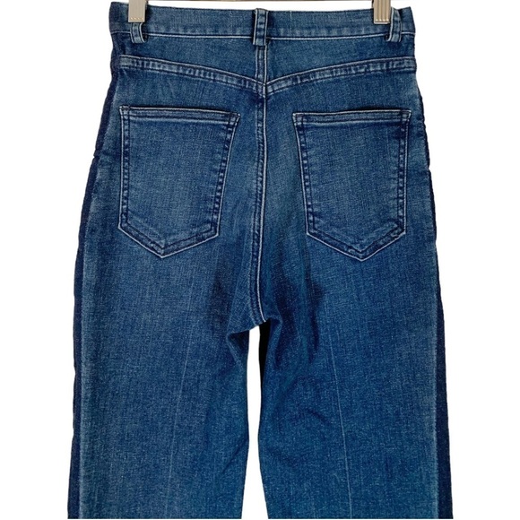 Rachel Comey Tux Stripe Denim High Waist Skinny Jeans Size 0 - Picture 6 of 9